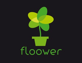 Projekt logo dla firmy floower | Projektowanie logo
